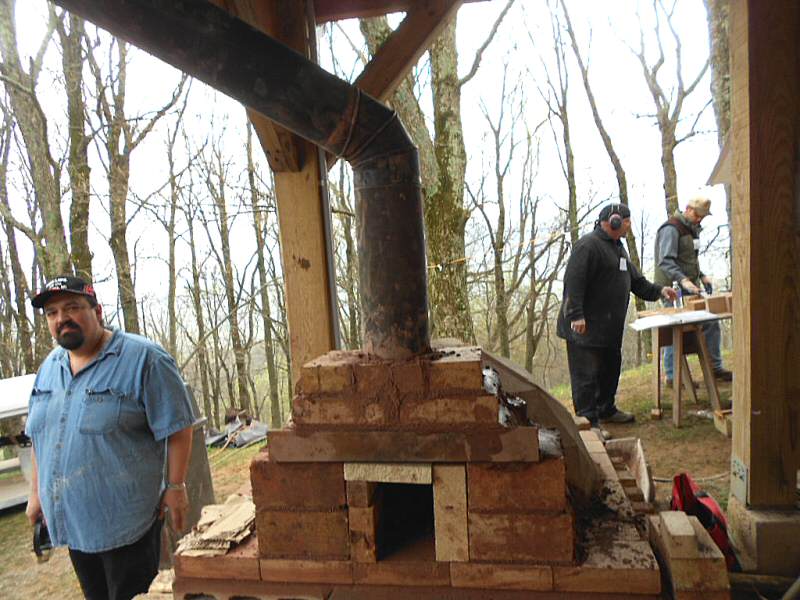 Precast geodesic oven