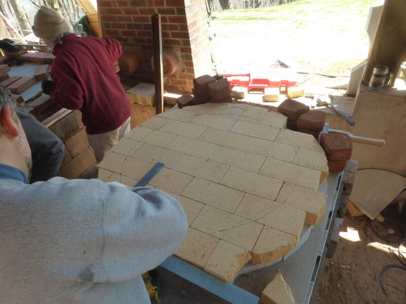 red brick dome oven workshop with Alex Chernov