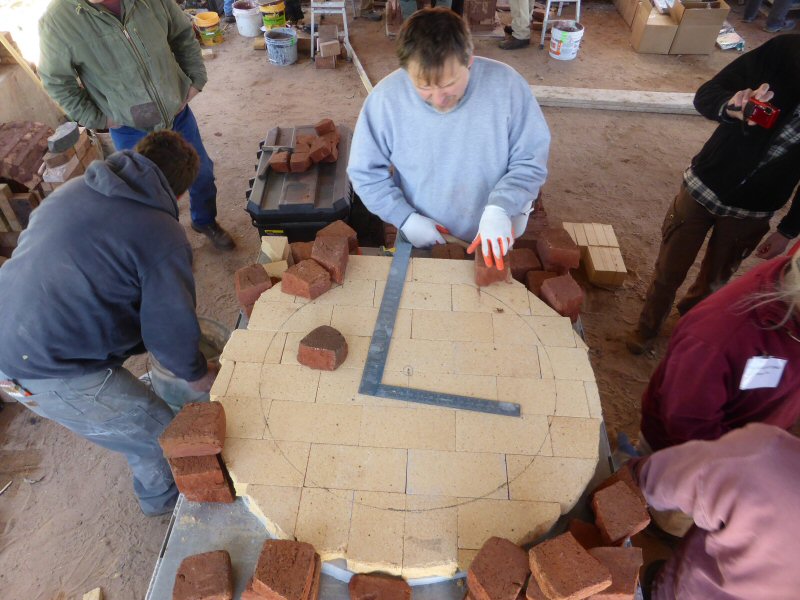 red brick dome oven workshop with Alex Chernov