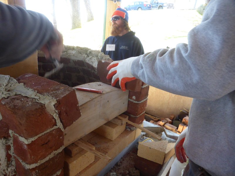 red brick dome oven workshop with Alex Chernov