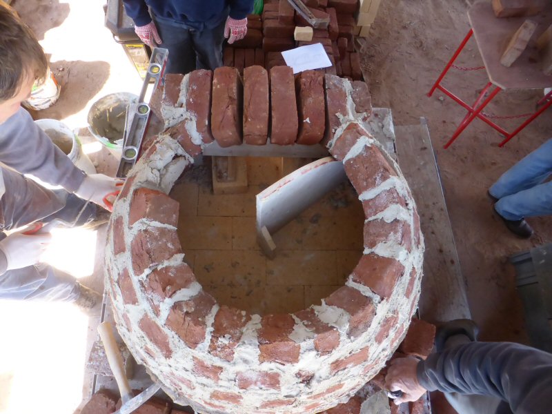 red brick dome oven workshop with Alex Chernov