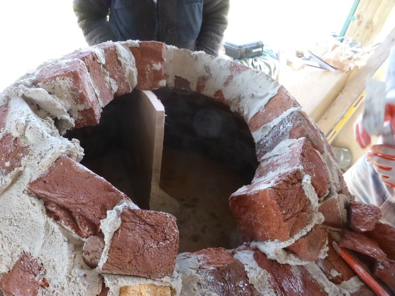 red brick dome oven workshop with Alex Chernov