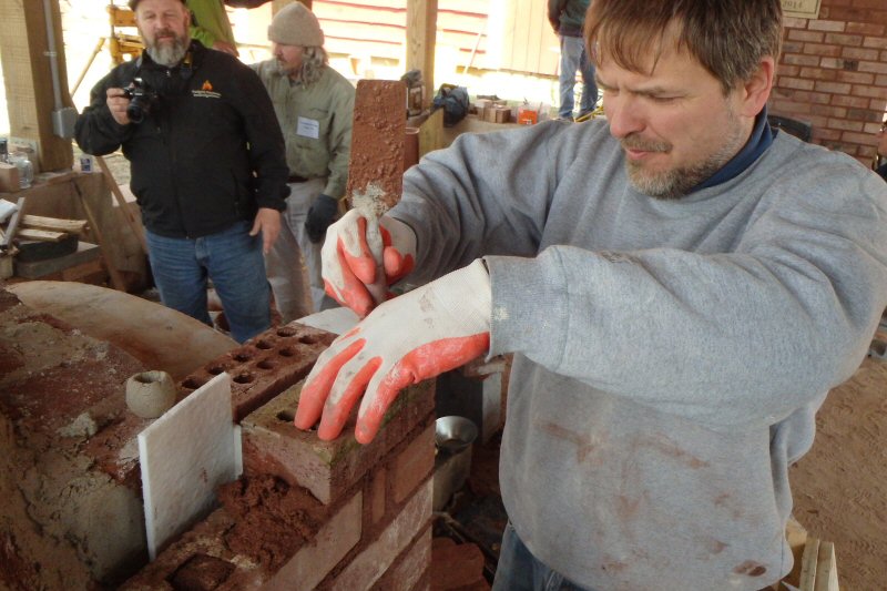 red brick dome oven workshop with Alex Chernov