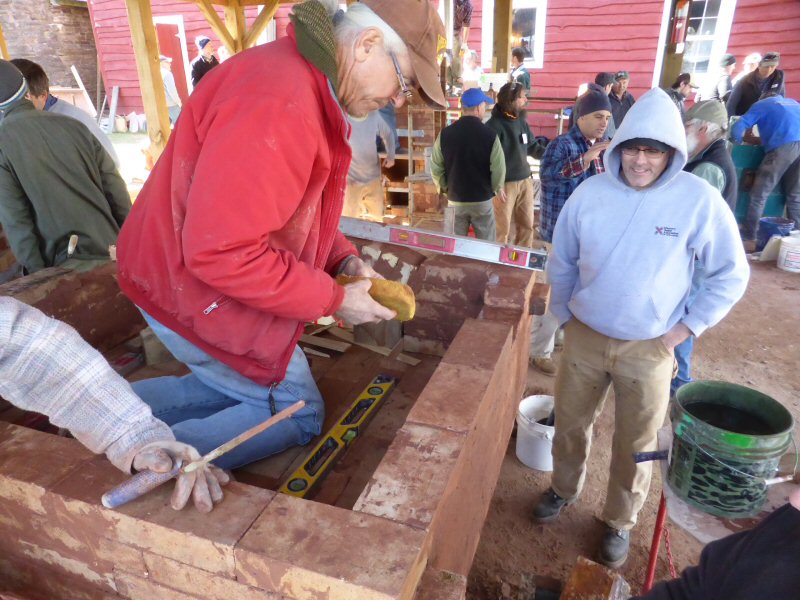 Pizza oven workshop with Pat Manley