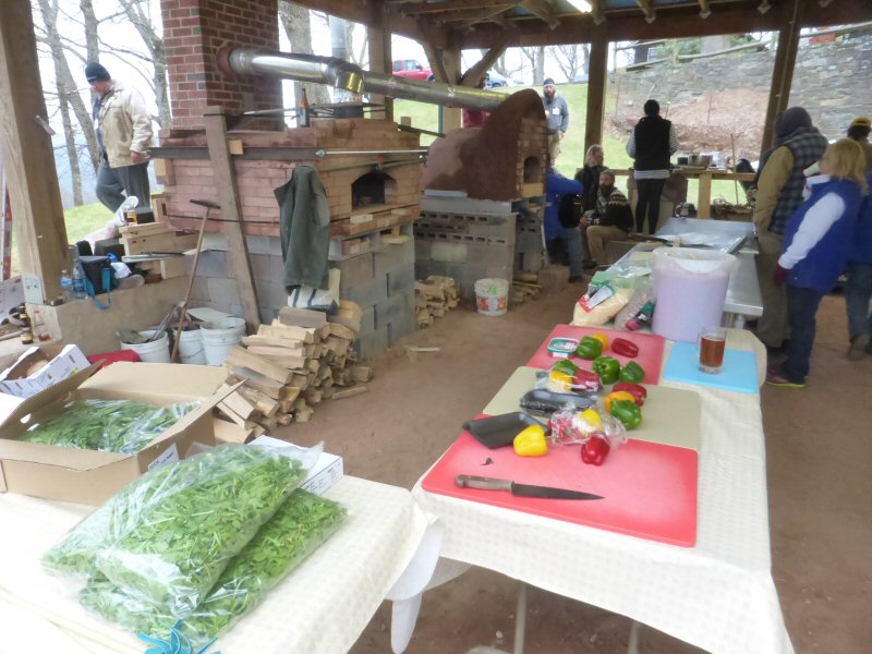 Pizza oven workshop with Pat Manley