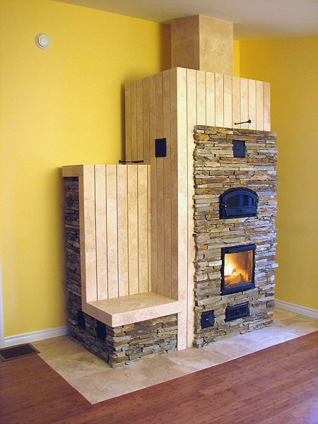 Masonry heater by Alex Chernov