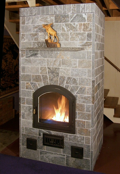 Masonry heater by Dale Demary