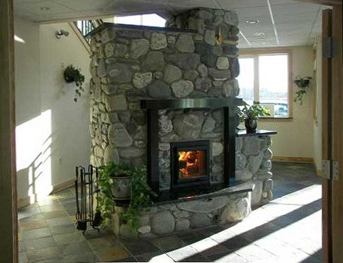 Masonry heater by Dan Givens