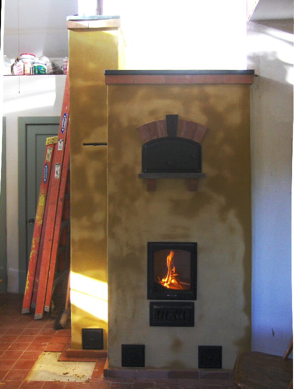 Masonry heater by Antoine Guerlain