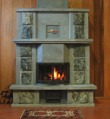 masonry heater by Douglas Hargrave