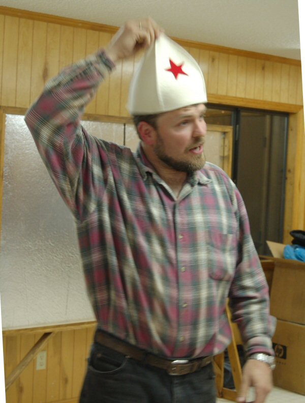 Russian sauna hat