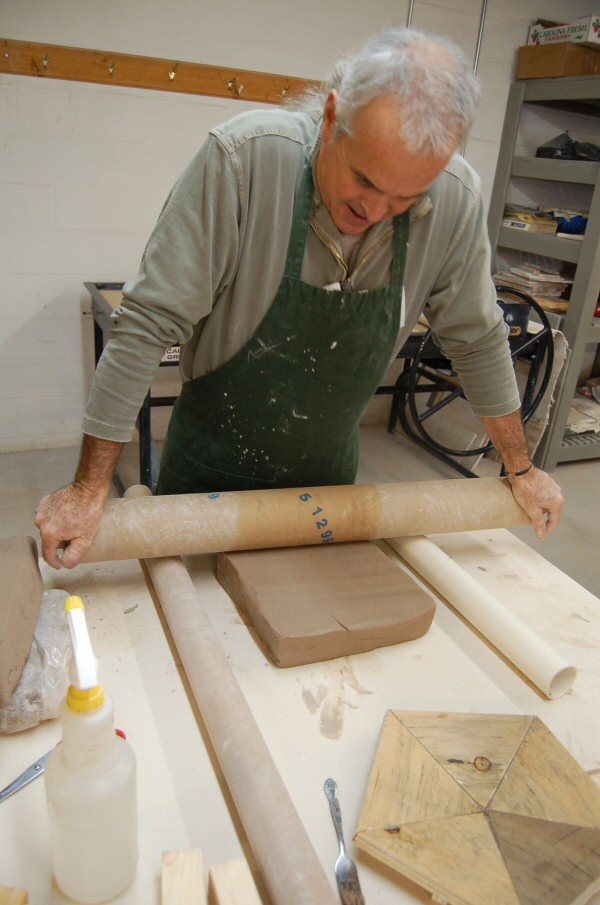 Geodesic oven workshop with Norbert Senf and Pat Manley