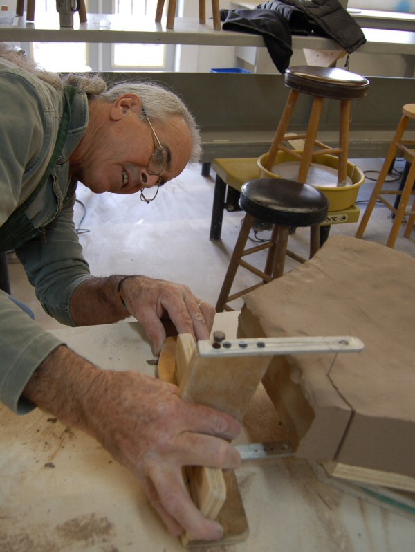 Geodesic oven workshop with Norbert Senf and Pat Manley