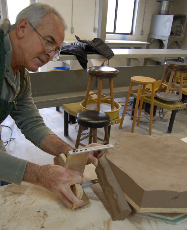 Geodesic oven workshop with Norbert Senf and Pat Manley