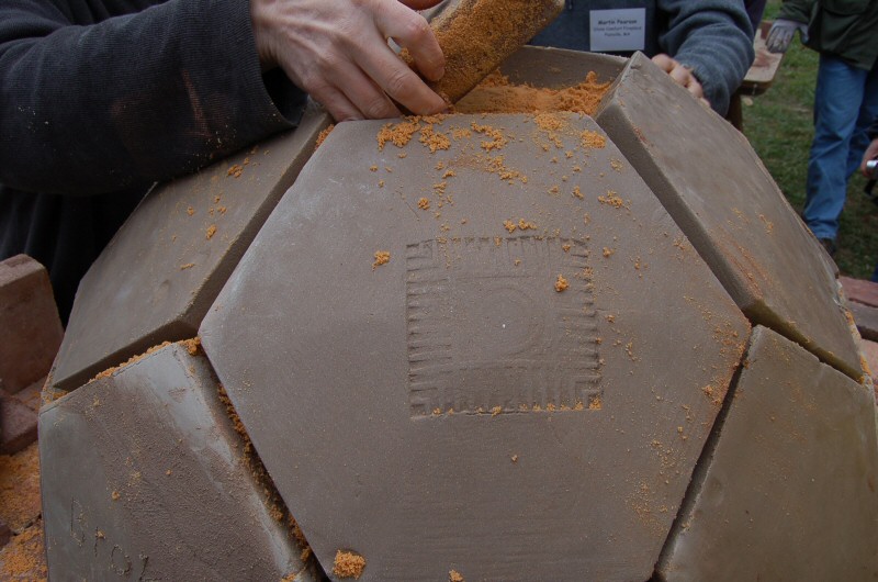 Geodesic oven workshop with Norbert Senf and Pat Manley