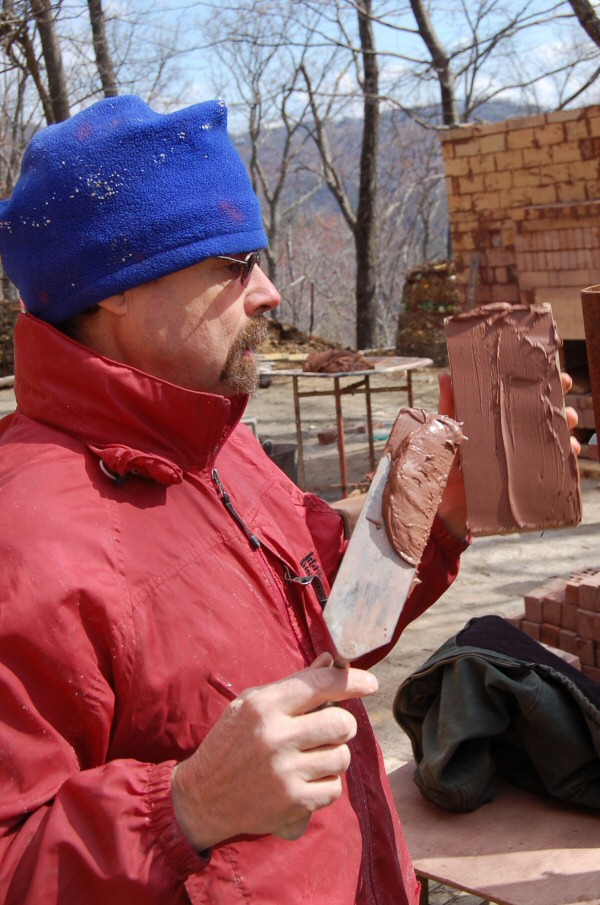 geodesic oven workshop with Norbert Senf and Pat Manley