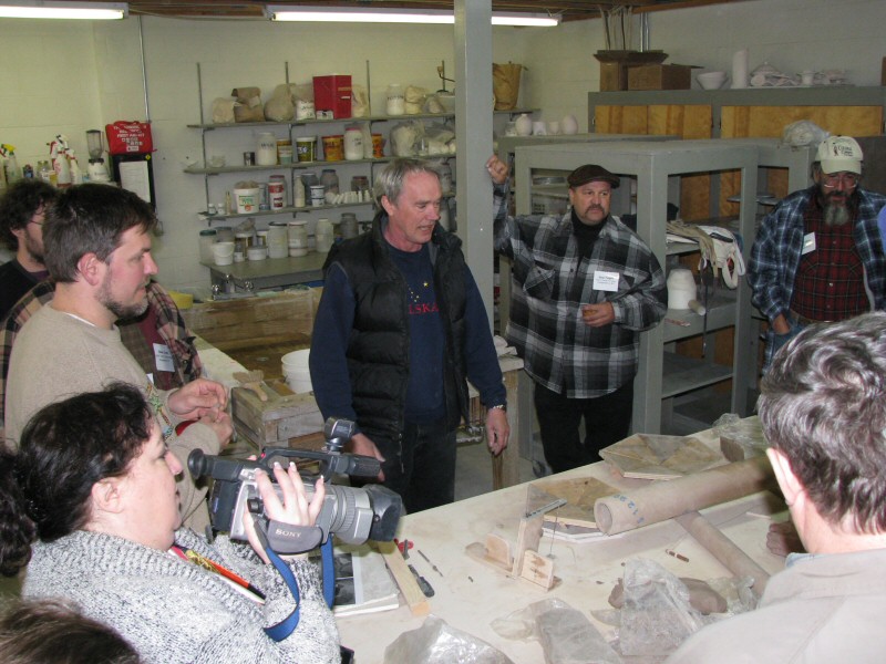 Geodesic oven workshop with Norbert Senf and Pat Manley