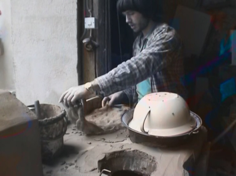 Clay cooking stove developed by the Austrian Tile Stove Association