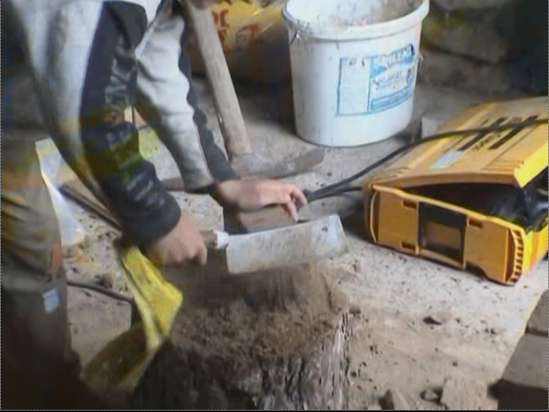 Clay cooking stove developed by the Austrian Tile Stove Association