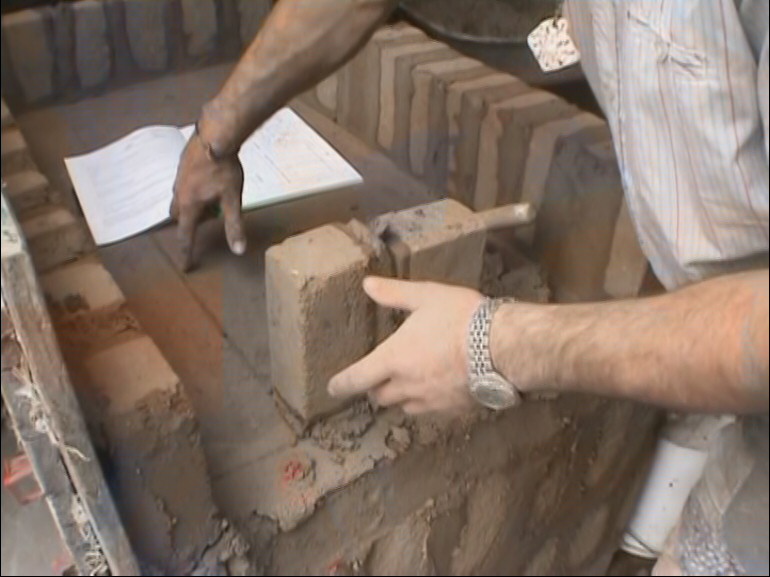 Clay cooking stove developed by the Austrian Tile Stove Association