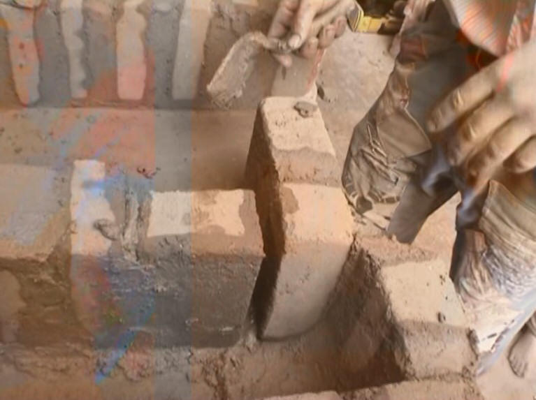 Clay cooking stove developed by the Austrian Tile Stove Association