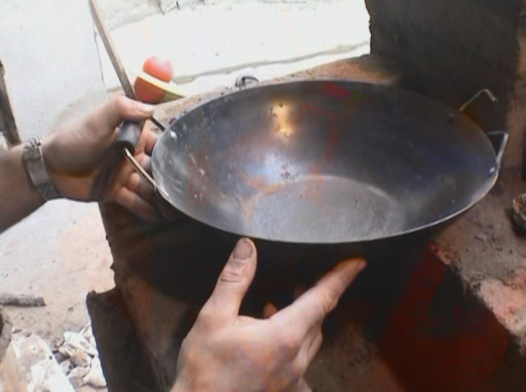 Clay cooking stove developed by the Austrian Tile Stove Association