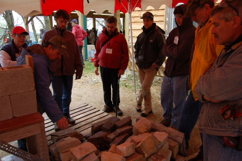 Stone Facing Workshop with Steve Bushway - Masonry Heater Association of North America