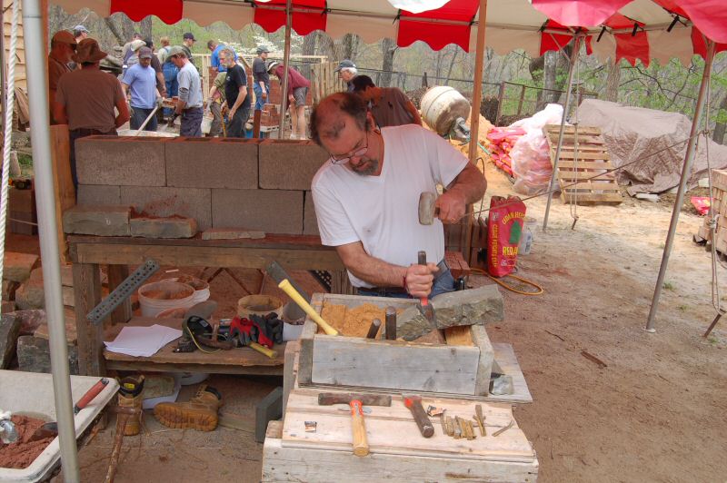 Stone Facing Workshop with Steve Bushway - Masonry Heater Association of North America