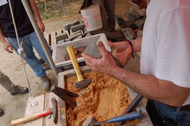 Stone Facing Workshop with Steve Bushway - Masonry Heater Association of North America