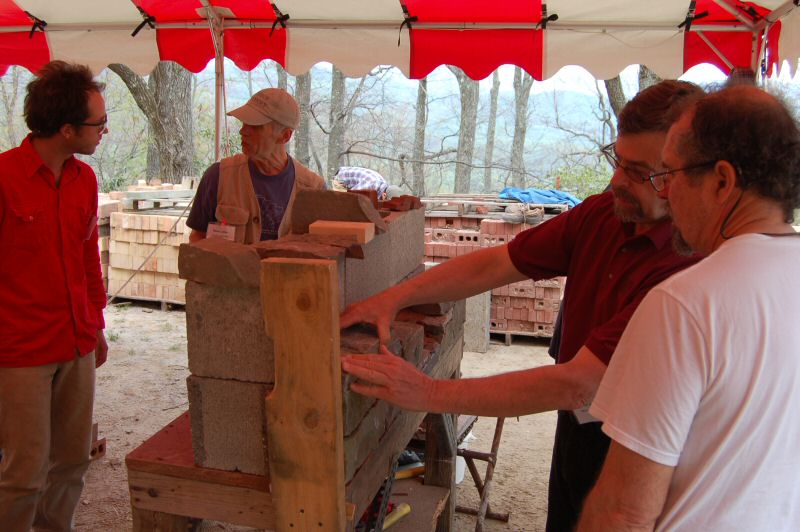 Stone Facing Workshop with Steve Bushway - Masonry Heater Association of North America