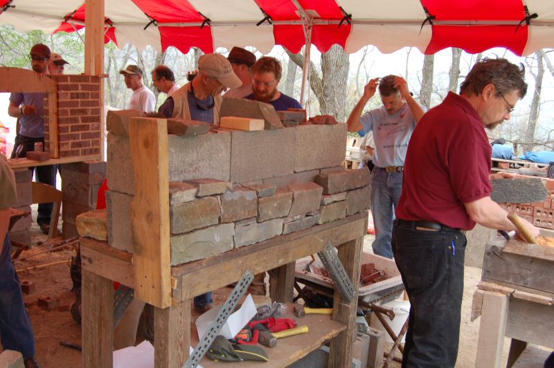 Stone Facing Workshop with Steve Bushway - Masonry Heater Association of North America