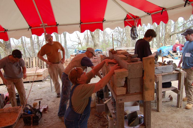 Stone Facing Workshop with Steve Bushway - Masonry Heater Association of North America