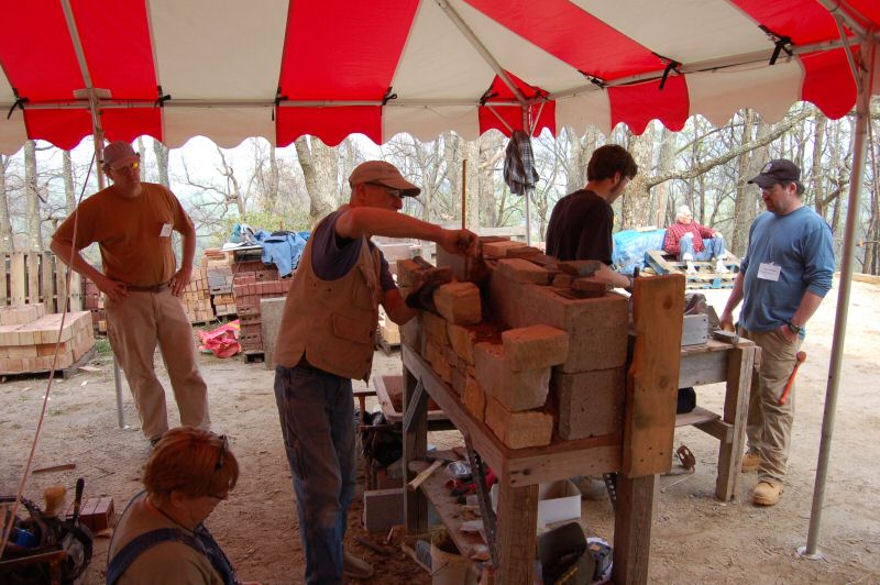 Stone Facing Workshop with Steve Bushway - Masonry Heater Association of North America