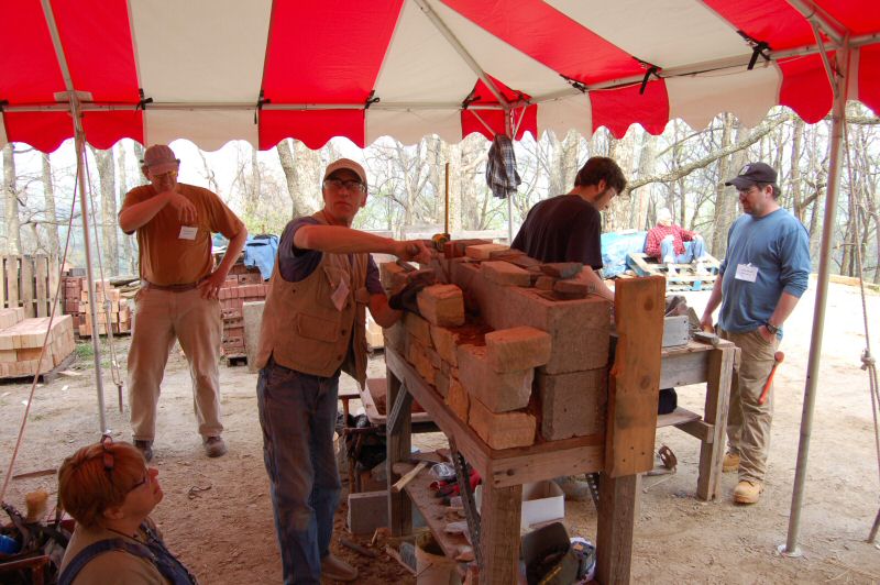Stone Facing Workshop with Steve Bushway - Masonry Heater Association of North America