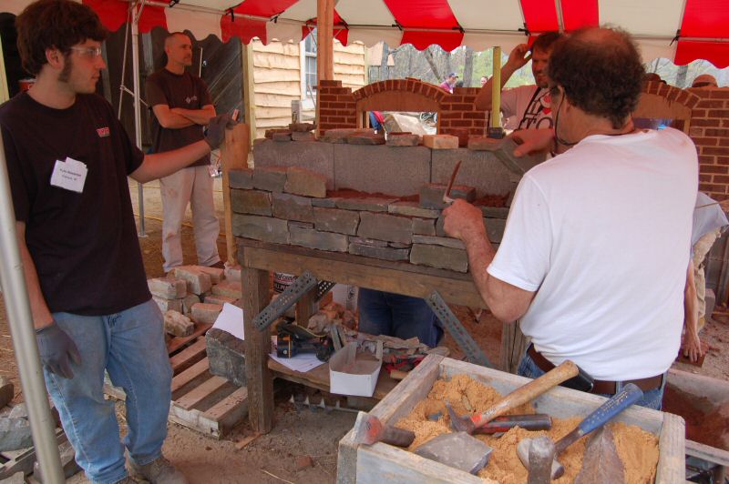 Stone Facing Workshop with Steve Bushway - Masonry Heater Association of North America