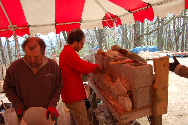 Stone Facing Workshop with Steve Bushway - Masonry Heater Association of North America