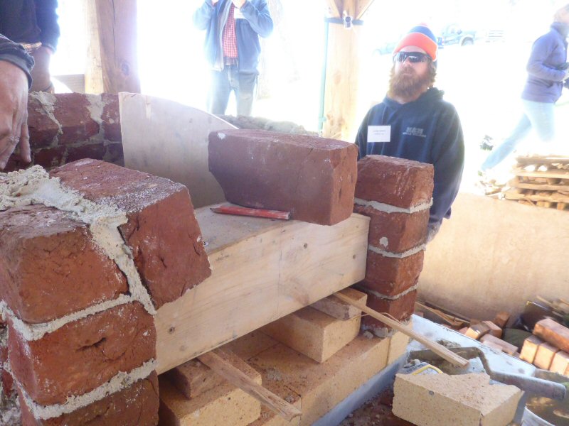 red brick dome oven workshop with Alex Chernov