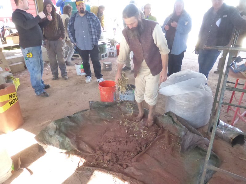 red brick dome oven workshop with Alex Chernov