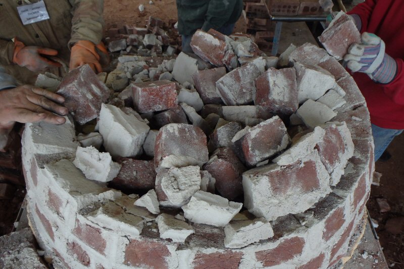 red brick dome oven workshop with Alex Chernov