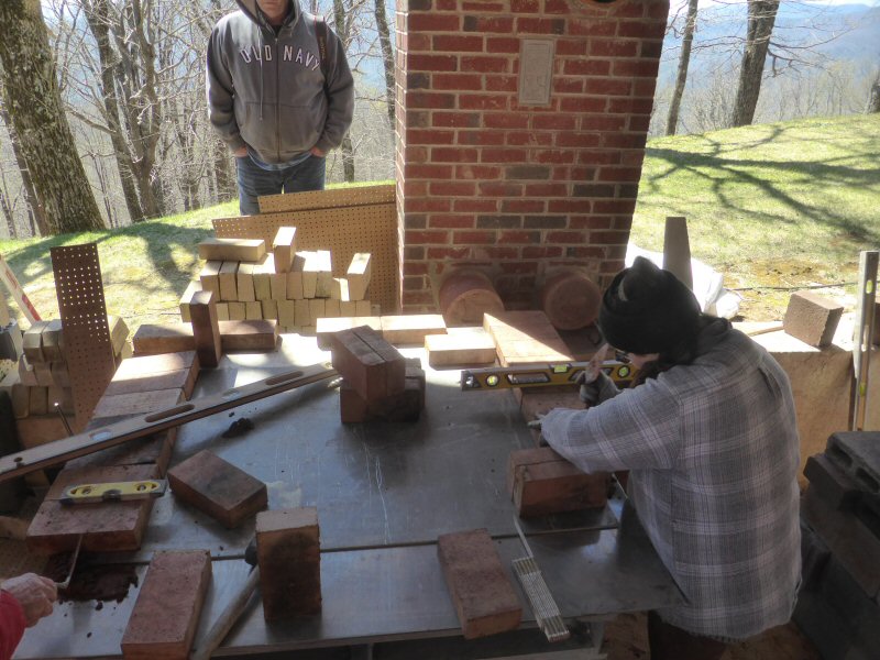 Pizza oven workshop with Pat Manley