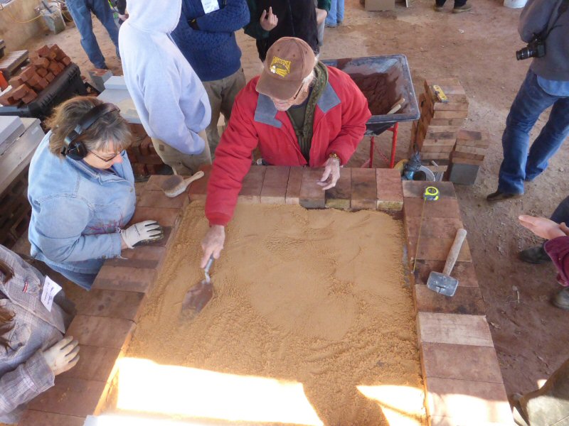 Pizza oven workshop with Pat Manley