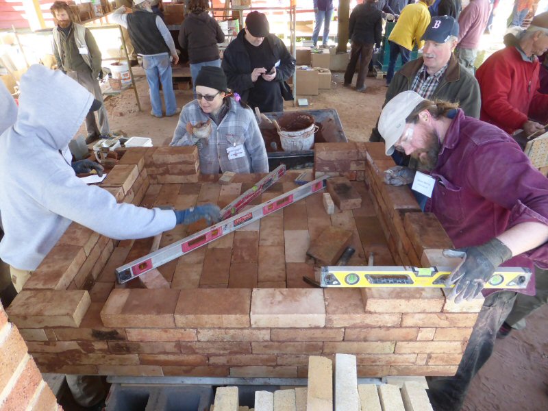 Pizza oven workshop with Pat Manley