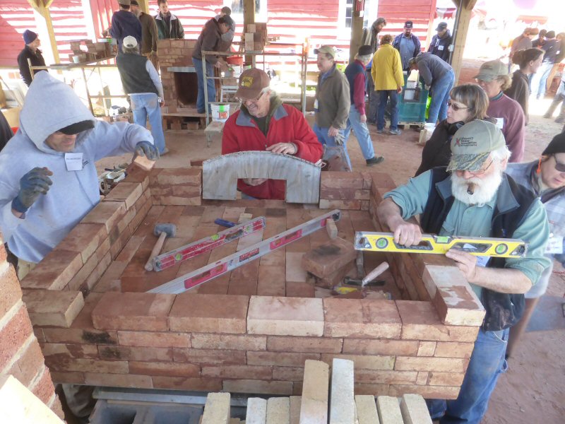 Pizza oven workshop with Pat Manley