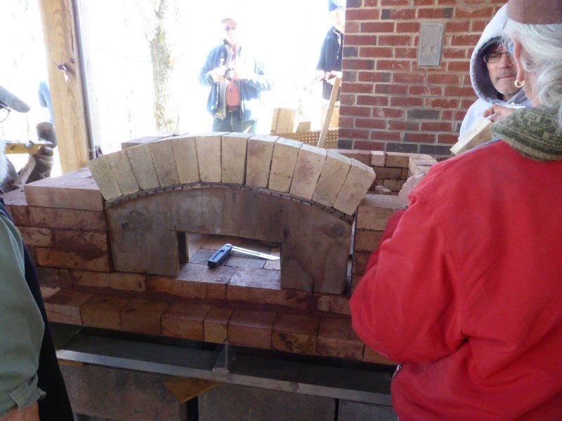 Pizza oven workshop with Pat Manley