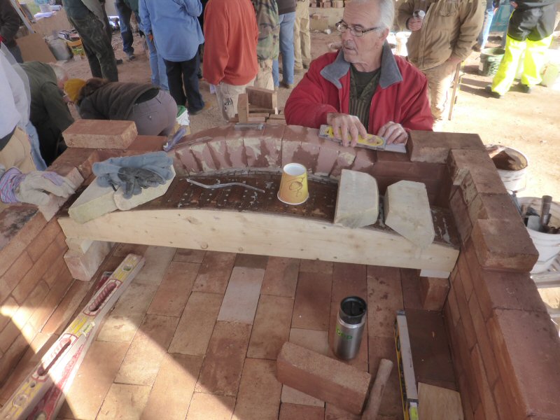 Pizza oven workshop with Pat Manley