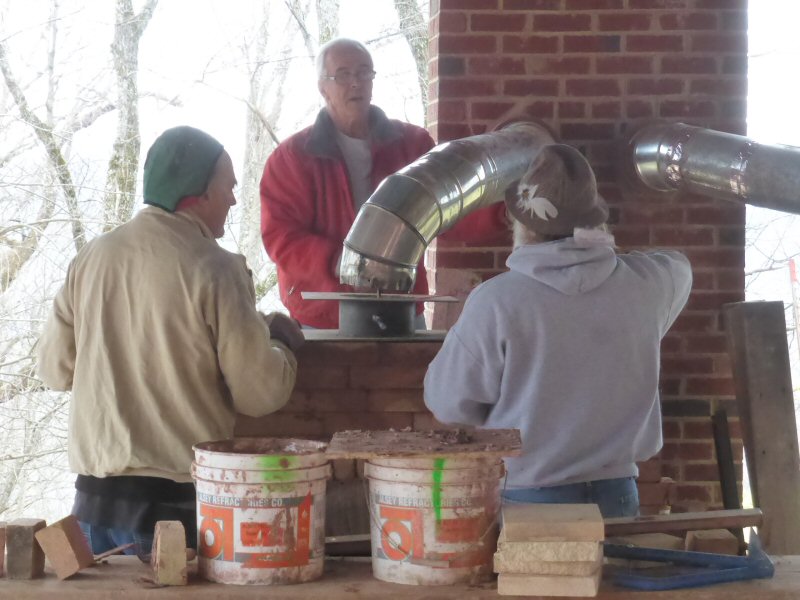 Pizza oven workshop with Pat Manley