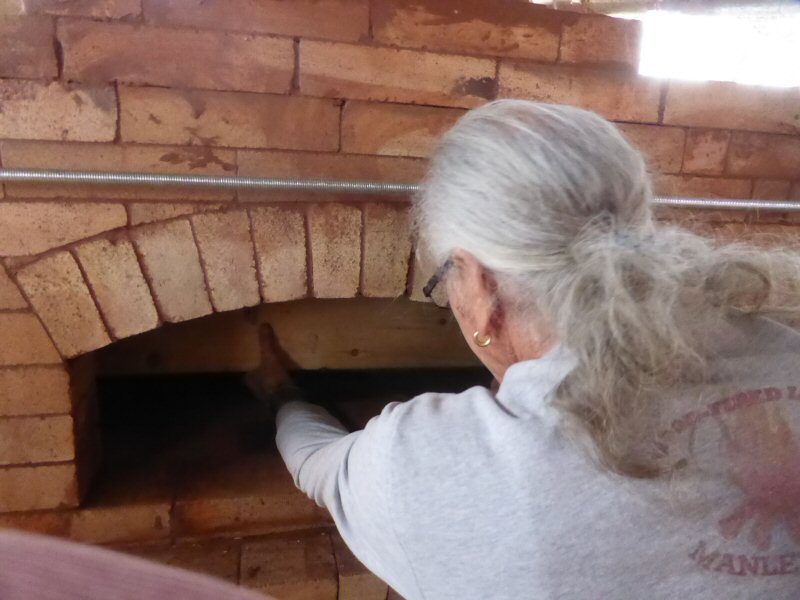 Pizza oven workshop with Pat Manley