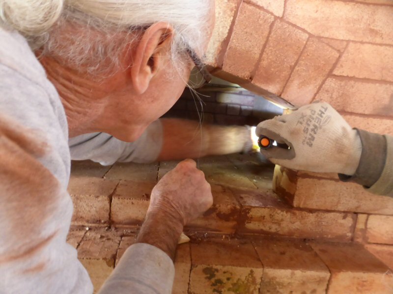 Pizza oven workshop with Pat Manley