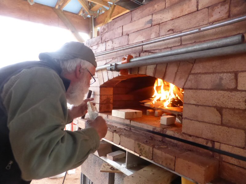 Pizza oven workshop with Pat Manley