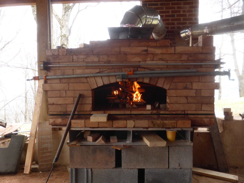 Pizza oven workshop with Pat Manley